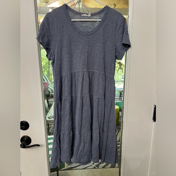Wilt Blue Tiered Dress Size Medium - Picture 1 of 6